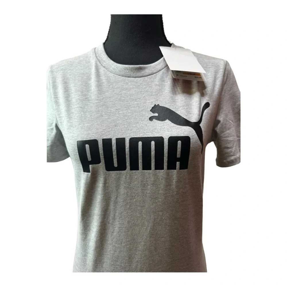 NWT PUMA Women's Essentials Slim Tee Dress - Picture 3 of 6